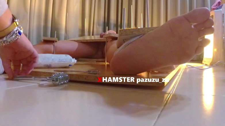 Pazuzu_zu: Жіноче домінування, лоскотання ніг і муки + спокуса мастурбує + зруйнований оргазм