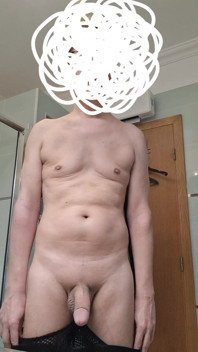 Pulling Down My See-through Boxerbriefs for a Better View