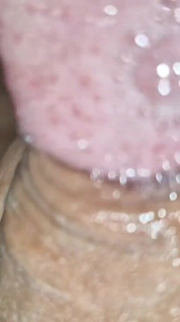 Milk Femboy Fucked His Asshole with His Stepdad's Hot Stone Cock and Cum!