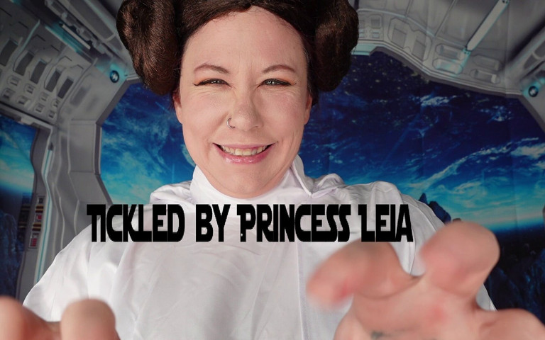 POV Tickled by Princess Leia Until Orgasm (Deanna Deadly)