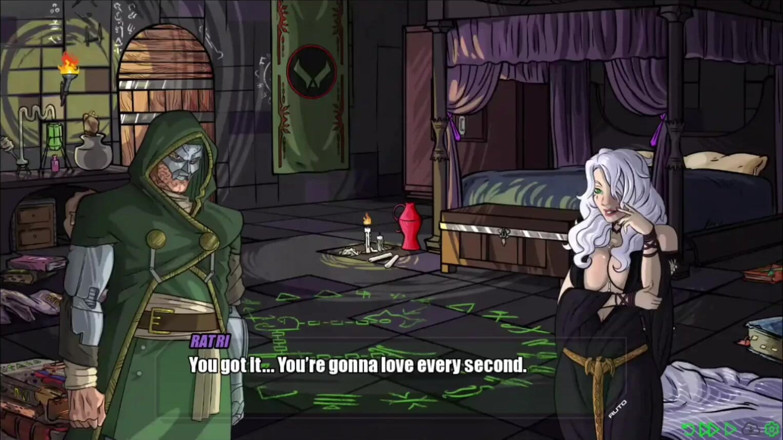 Xr Gamer: Ratri dá a Doom um striptease sexy - jogo
