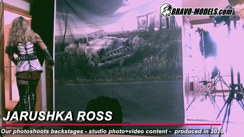 Bravo Models Media: 384- Séance photo dans les coulisses Jarushka Ross - adulte