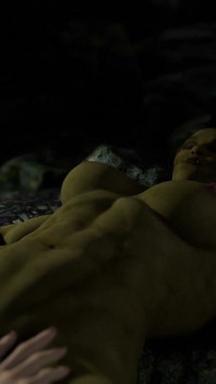 Futa Orc Fucks Hard Fairy in the Forest - Blowjob, Deepthroat & Anal
