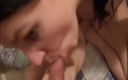 Flash Model Amateurs: Сексуальная брюнетка сосет член в видео от первого лица