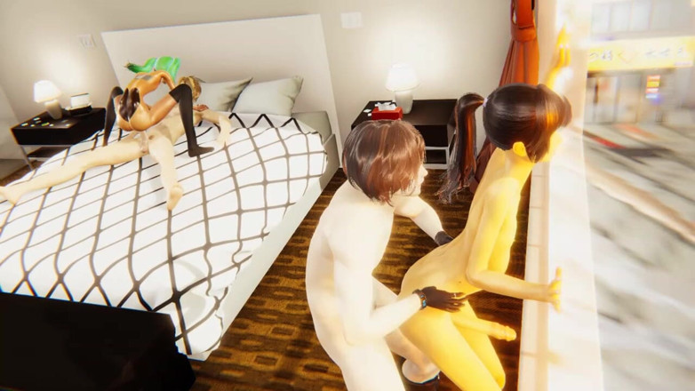 Yaoitube: 2 femboys yaoi dientot sama 2 pria kontol besar di apartemennya