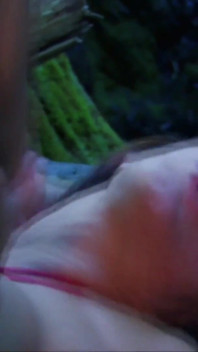 In the woods I fucked the ass of an unknown milf