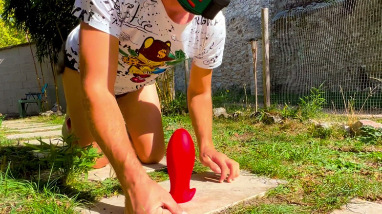 Puppy Jack: Puppy Loose Asshole Getting Destroyed with Amazing Anal Grip Buttplug