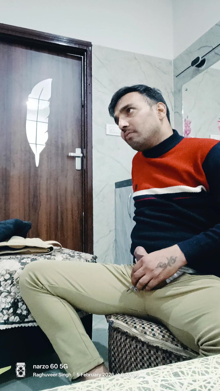 Rajasthani-old-lover: Indische politieagent legerman Desi man stiefvader