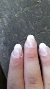 My Freshly Made French Nails