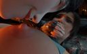 The Rope Dude: Tifa Lara&amp;#039;nın meme uçlarını yalıyor ve emiyor