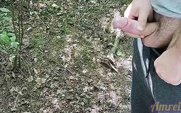Amreis: Una sega dura nella foresta. Pulsando e un sacco di...