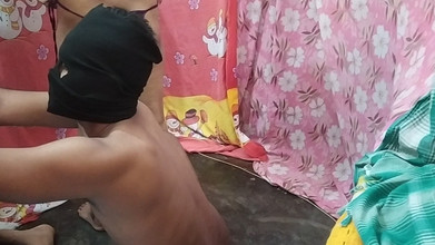 Aakritik346: Stepsister Giving Blowjob in My Bedroom