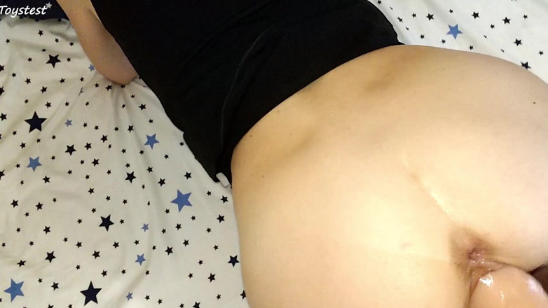 Toystest: Too BIG Dick (rukáv) Pro drobnou nevlastní sestru přináší její orgasmus...