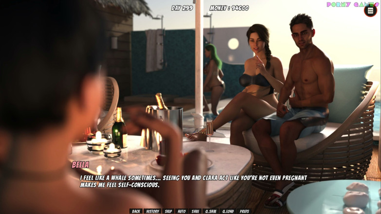 Porny Games: Lisa Total Investigação! por Dragofinder Studio - Naughty Diving, sexo com...