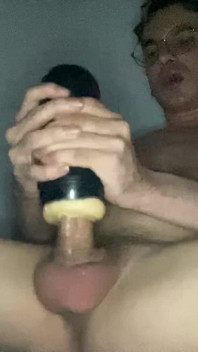 Straight Boy Show His Ass and Playing with Fleshlight