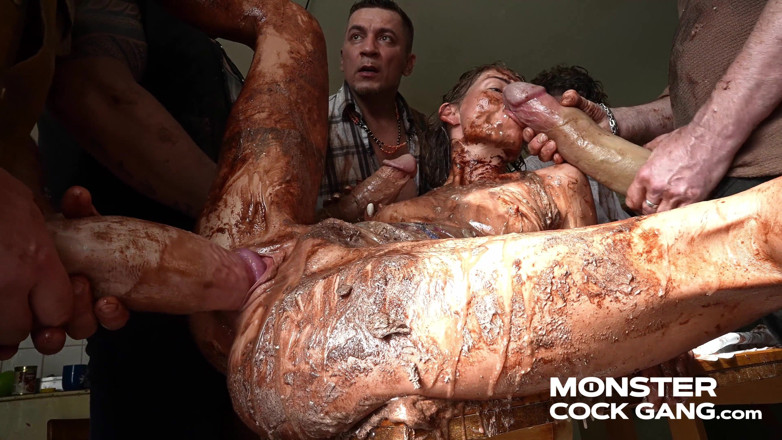 MonsterCockGang: Monster Cock Gang 7.5: Food Fight? No - Fucked Just Right