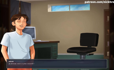 Cartoon Universal: Saga de vară, partea 88 - urmărind futaiul sexy în bibliotecă (subtir francez)