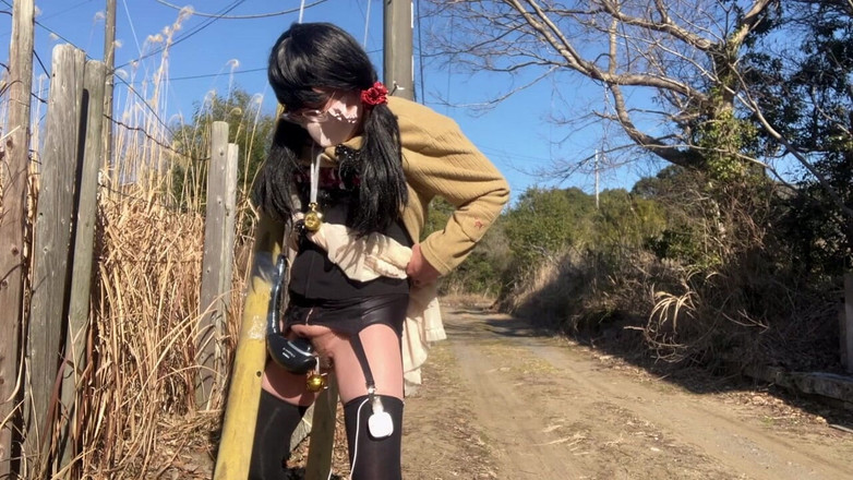 megu2002: Coleção de Exposição ao Xixi e Tuck ao Ar Livre...