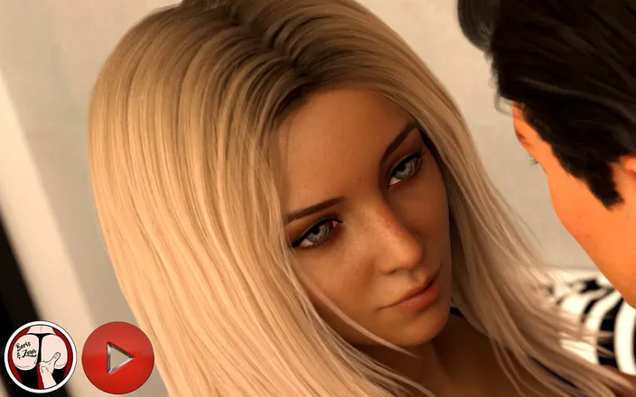 Borzoa: Emma - Pure animation - Super hot sexy teen girl seduced pizza...