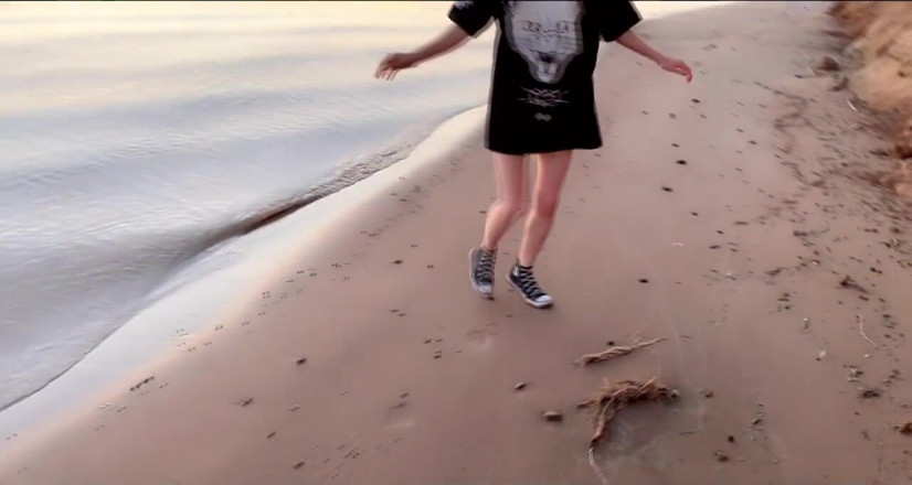 Dirty slut 666: Você quer caminhar comigo ao pôr do sol?