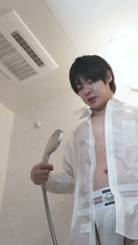 Guapo Chico Heterosexual Hayashi Ropa Mojada