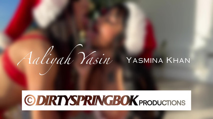 Aaliyah Yasin: Małe dziwki Świętego Mikołaja otwierają swoje prezenty świąteczne