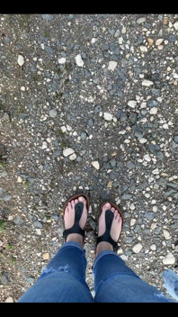 Spontaneously Filmed My Feet