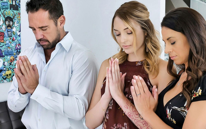 Foster Tapes: Foster Stepdaughter Gets Passionate Threesome with Stepmom and Stepdad