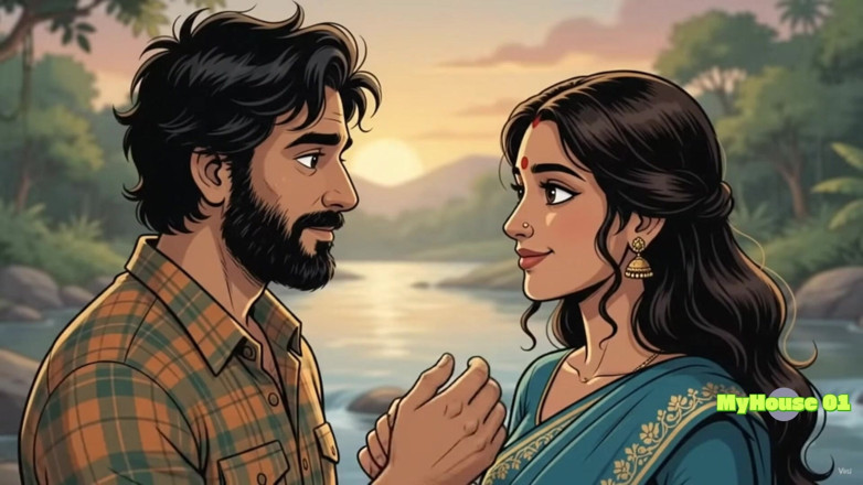 My house for adult: Pushpa and Srivalli Romance in Jungle