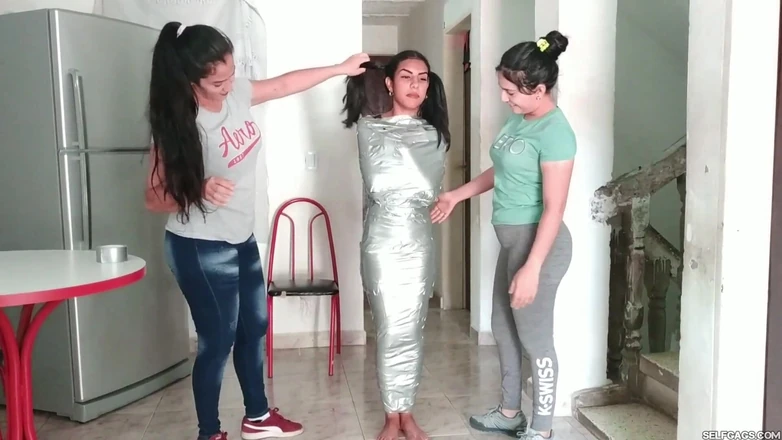 Selfgags Latina Bondage: The Egyptian Mummy Project