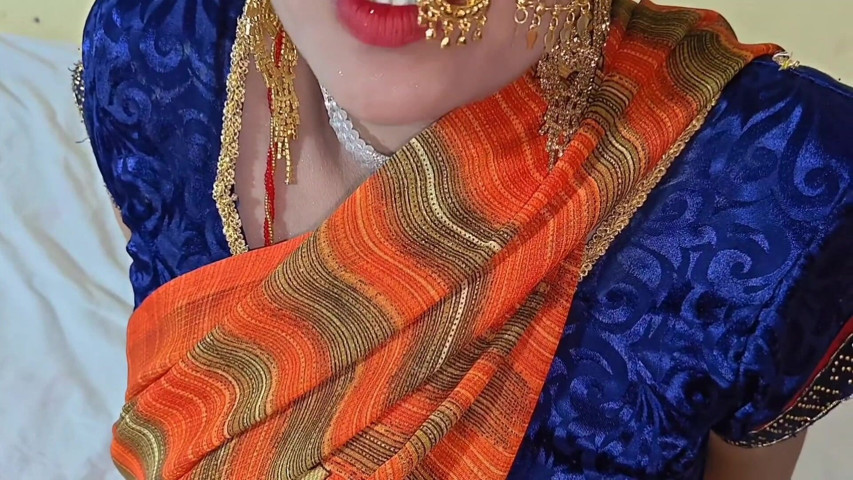 First-night Newly Married Indian Desi Couple Having Romantic Sex, Desi Indian First Night Hindi Audio Sex Mms (Lalita singh)