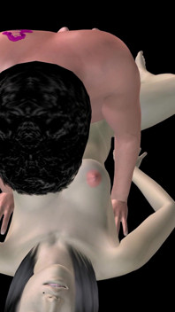 Animated 3D porn - asiatischer mann fickt schönes mädchen in Missionars-muschi & arsch-creampie