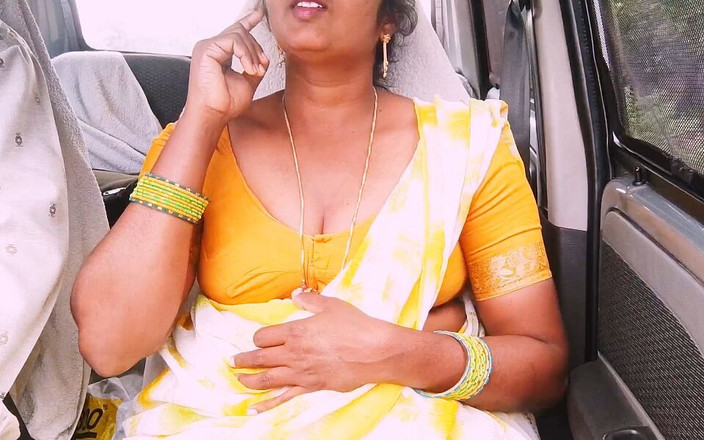 Telugu honey lips: Indická služka má sex v autě s majitelem domu. Telugské...