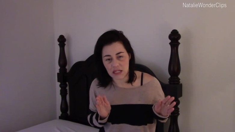 Natalie Wonder: use khud ko chodne ke lie dhakka dena