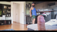 Carlos Verga: Carlos Verga e Adam Jones