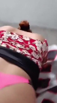 My Older Mexican Stepsister Happy to See My Small Cock Again