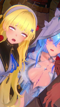 Wuthering Waves - Sexe hardcore avec Phoebe et Shorekeeper - Animation hentai en 3D