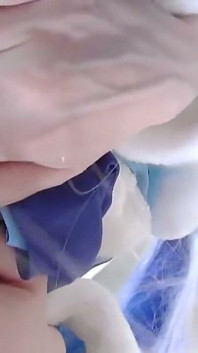 That Miku Cosplayer Returns Remastered - Snow Miku Masturbation and Sex Edition - Cam Work3