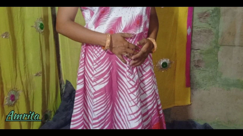 Amrita: हॉट भारतीय देसी सौतेला भाई और भाभी का हॉट सेक्स