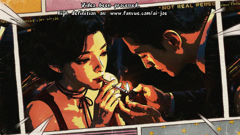 AI-JOE: สาวสวยที่มีเสน่ห์มาก! เรื่องราวแอนิเมชั่น! สร้างโดย Ai