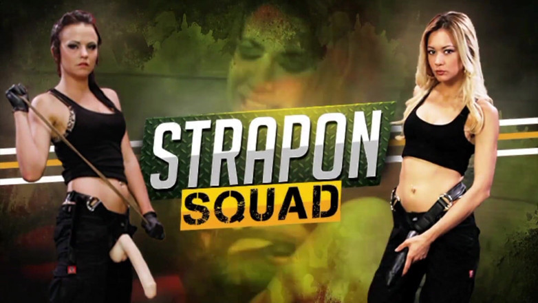 Strap On Squad: StrapOnSquad - Brooklyn Daniels &amp; Lexy Villa tie Rose Red na sybian