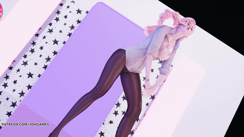 3D-Hentai Games: [MMD] AOA - Exuse me seraphine sexig kpop dance 4K legender KDA...