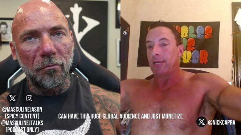 Raw and Uncensored with Masculine Jason: Porn Star confessions - Nick Capra (ตอนที่ 220)