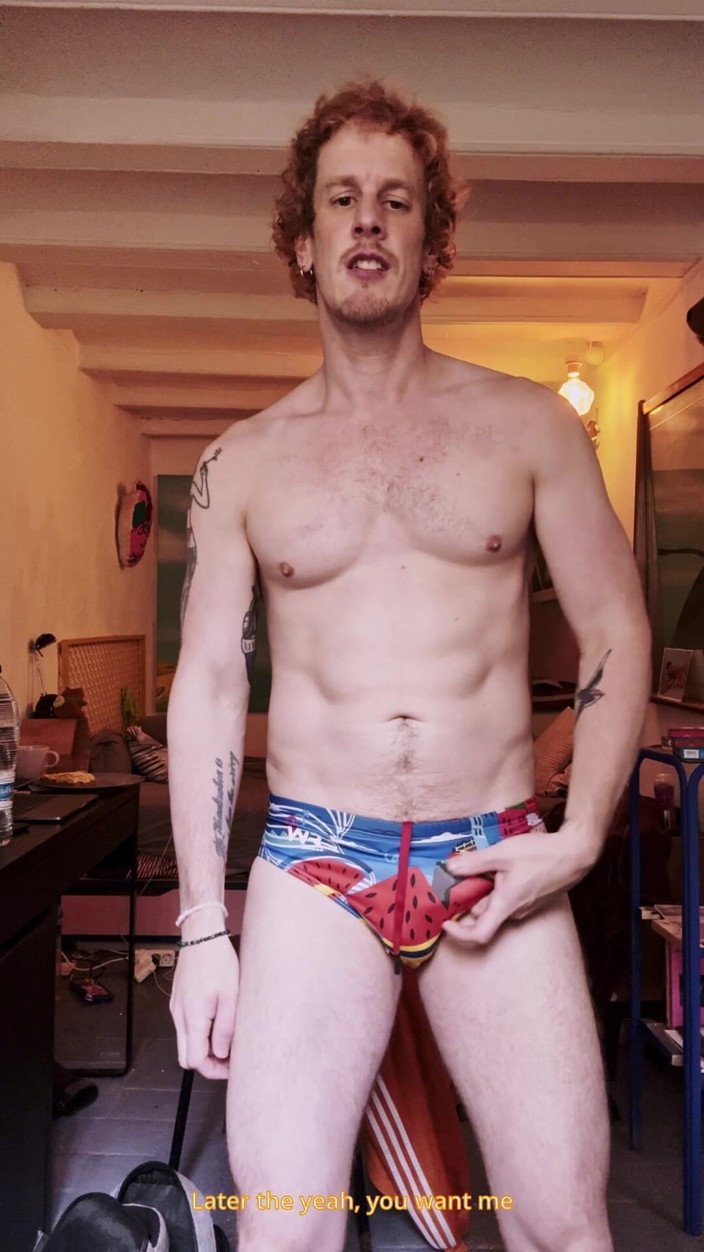Christian Hunter: Wash Day Got Me Hard in My Swimming Trunks