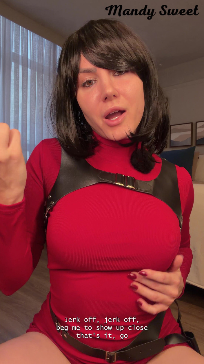 Mandy Sweet studio: Masturbación Guiada De Ada Resident Evil Cosplay