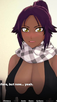 Dream Corruption V.1 Yoruichi - Love Scene (handjob & Facial)