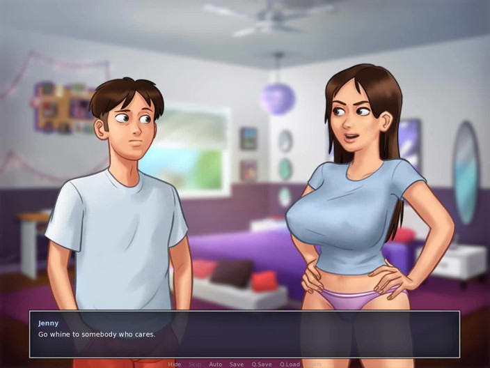 Dirty GamesXxX: Summertime saga: हॉट लड़की की सेक्सी तस्वीरें ep.34