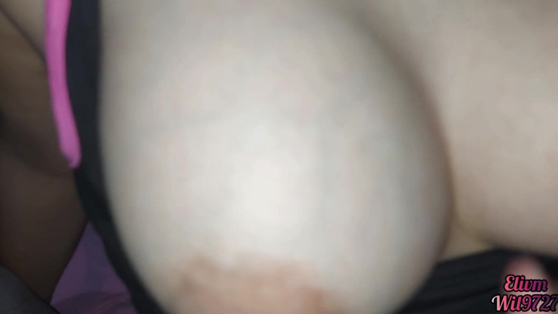 Wil9727: Stepdaughter strips naked for her stepdad when they are home...