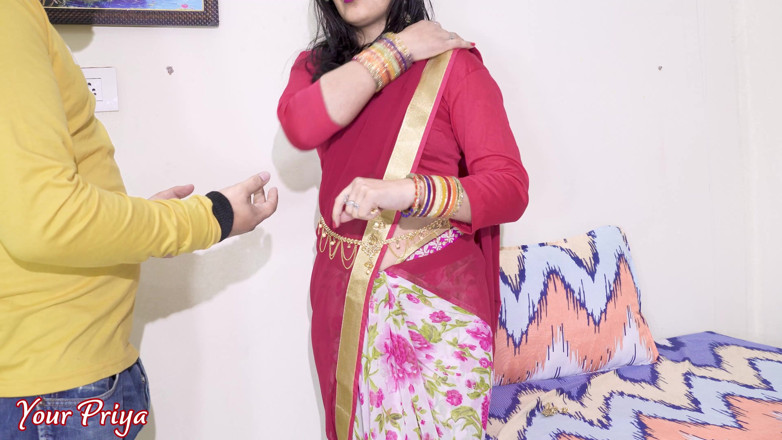 Your Priya: Devar Ripped off the Legging for Fucking the Tight Ass