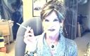 Femme Cheri: Me in Updo Looks N Smoking for You of Course......